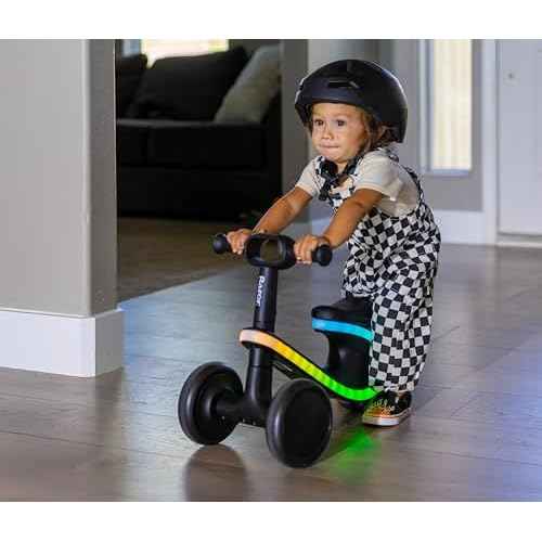 Razor Lightwave Baby & Toddler Balance Bike ? 3 Wheel Seated Scooter for Ages 12?30 Months, Balance Bike 1 Year Old, Baby¡¯s First Bike with Multicolor LED Lights, Tool-Free Assembly