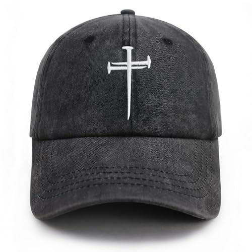 Christan Jesus Cross Baseball Cap Embroidered Dad Hat