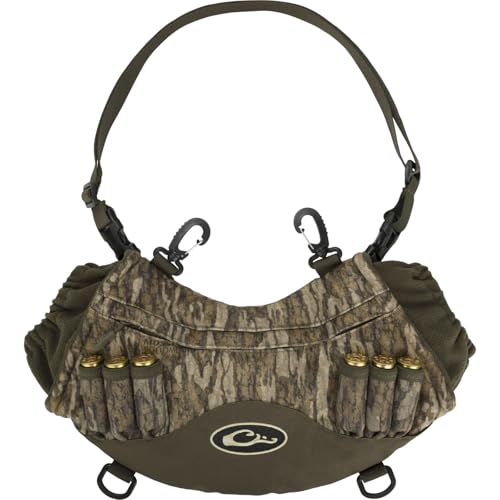 Drake Waterfowl Unisex LST Durable Weather-Resistant Ultra-Soft Fleece-Lined Handwarmer Muff with Front Storage Pocket & Waterproof Phone Pouch