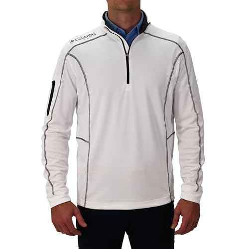 Columbia Men's OMNI WICK Shotgun 1/4 Zip Pullover Breathable Long Sleeve