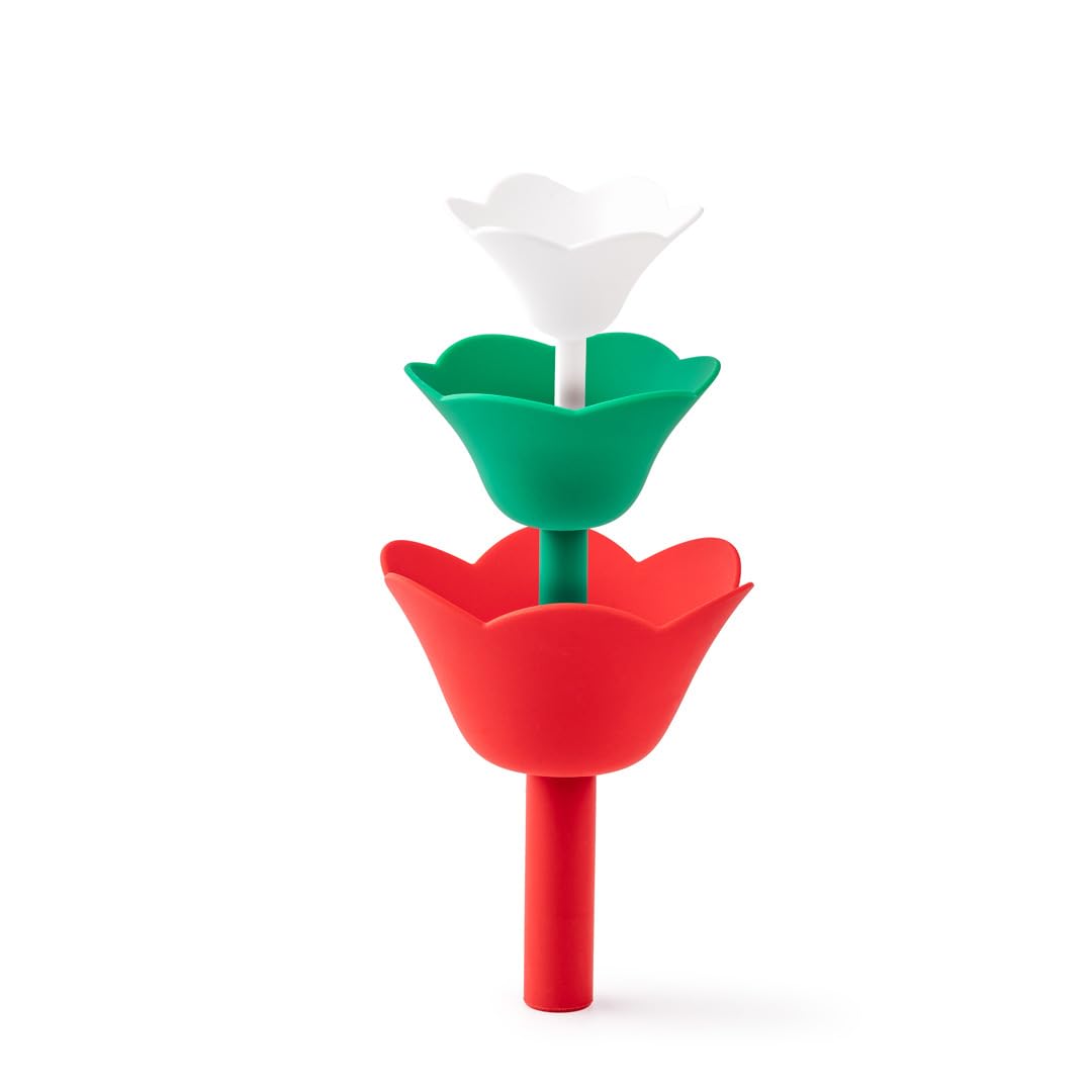 Shaped Funnel Set by [Brand Name] - 3-Piece Kitchen Funnel for Easy Liquid Pouring & Dispensing