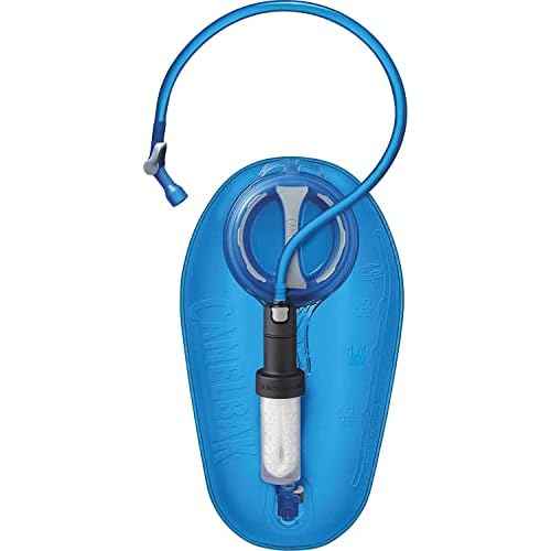 CamelBak Crux 2L Water Reservoir Bladder with Water Filtration Kit, Filtered by LifeStraw - for Hiking, Backpacking, Travel, and Emergency Preparedness