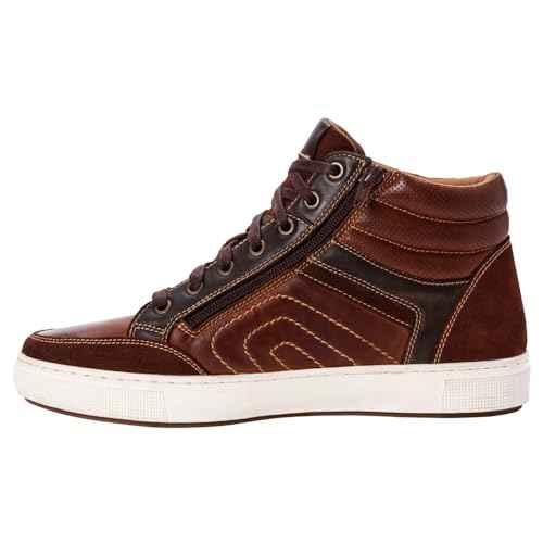 Propet Mens Kenton High Sneakers Shoes Casual - Brown
