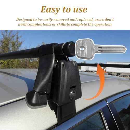 D1251 & 8007835 Key for Thule & Yakima Lock Core Removal/Change Key D1251 D1252 8007835 8531251, Universal Control Key for Roof Rack Rail Cargo Box Carrier Top Crossbars CTRL