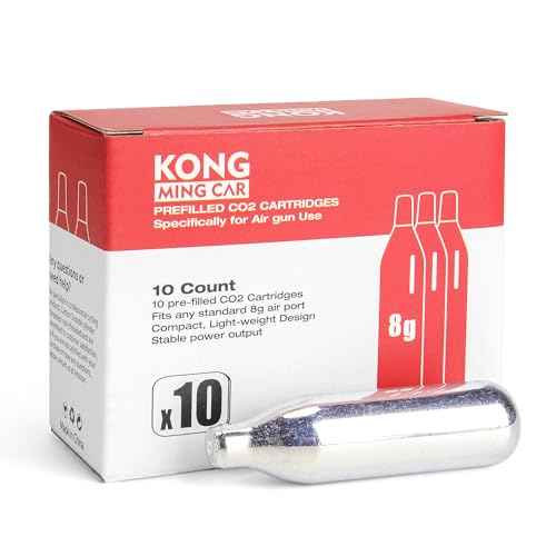 8 Gram / 12 Gram CO2 Cartridges, Non-Threaded,High-Grade CO2 Cylinder CO2 Cartridges for Paintball Guns,Pellet Guns, BB Guns and Airsoft Guns