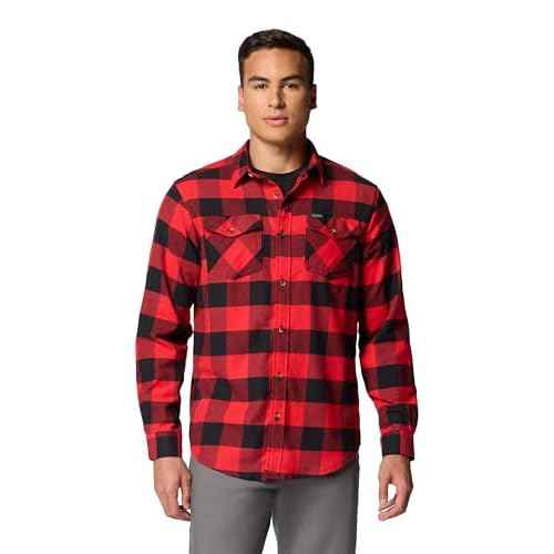 Columbia Men's Bearmouth Springs Roll Up Long Sleeve Flannel Shirt