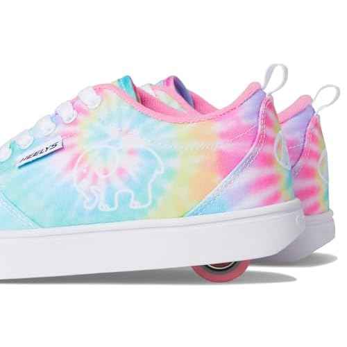 HEELYS Youth Girls Pro 20 Prints Ivory Ella Wheels Skate Sneaker Shoes