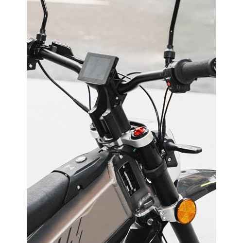 KEMIMOTO Direct Mount Riser Stem Raised 4¡° Compatible with Surron Light Bee X160 X260 Talaria Sting Talaria XXX Seway CNC Aluminium Handle Bar Riser for Electric Dirt Bike 31.8mm Bar Clamp E-Bike