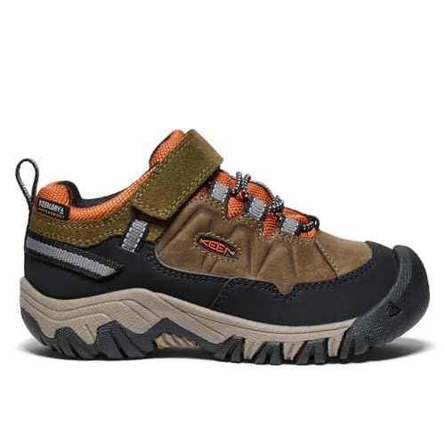 KEEN Unisex-Child Targhee 4 Low Height Durable Comfortable Waterproof Hiking Shoes