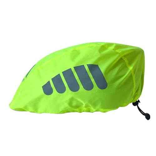 Bike Helmet Cover, HIKERBRO Waterproof Bike Helmet Cover with Reflective Strip, Night Visual Mountain Bicycle Helmets Covers, Windproof Breathable Cycling Helmet Cover