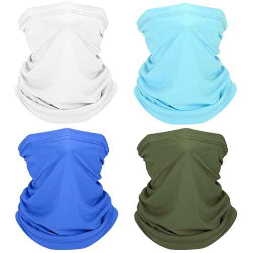 Cooling Neck Gaiter, Summer UV Face Mask Dust Balaclava, Neck Gator Bandana Face Cover for Sun Protection Men Women Outdoor