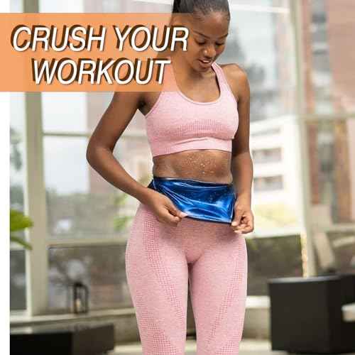huiming Sauna Suit Waist Trimmer for Women Waist Trainer sweat band for stomach Belt Lower Belly Plus Size