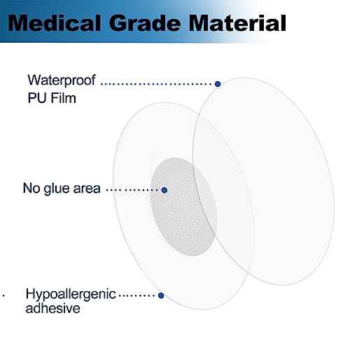 Dexcom g7 Over Patches Waterproof 60 Pack Stelo Adhesive Patches G7 Overpatch Transparent Full Cover Without Hole