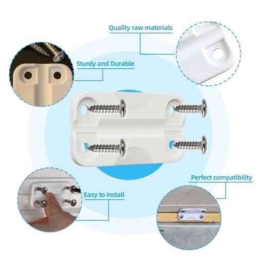 Cooler Replacement Plastic Hinges and Screws for Igloo,High Intensity Cooler Replacement Plastic Hinges,24012 Refrigerator Plastic Hinges