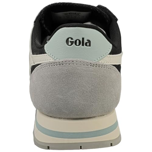 Gola Daytona Womens Classic Trainers in Black Off White