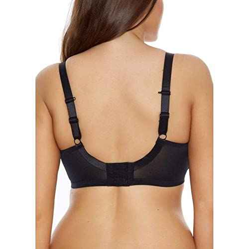 Elomi Womens Energise Sports Bra: High Impact Support. Non-Compression Design, Racerback Option. UK Sizes D-k, Us Sizes D-o