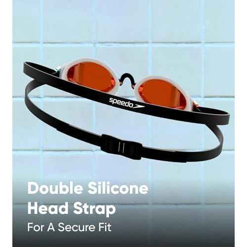 Speedo Fastskin Speedsocket 2 Mirrored Goggles White/Copper