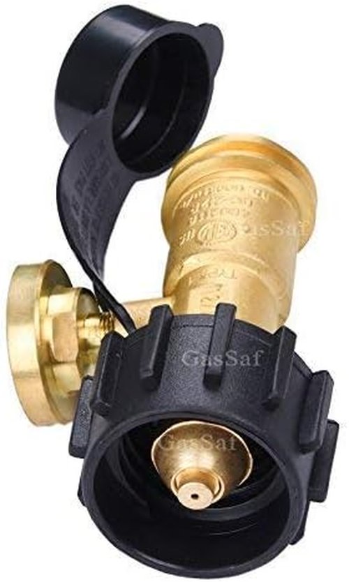 GasSaf Propane Tank Gauge - Universal Leak Detector for QCC1 Type 1 Tanks | Accurate Pressure Meter