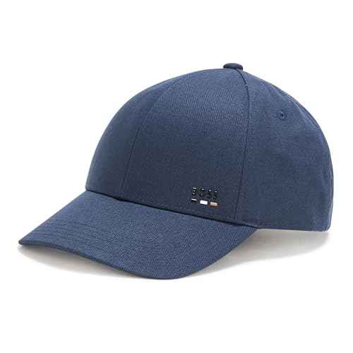 BOSS Mens Small Logo Cotton Twill Baseball Hat