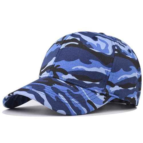 Camo Baseball Cap for Men Women Adjustable Cotton Army Military Hat Dad Hats for Hunting Fishing Outdoor Sport