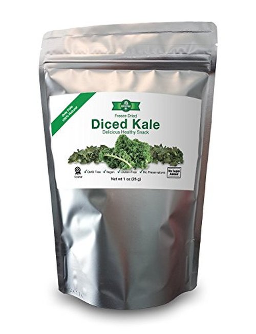 Freeze-Dried Broccoli Florets - 1 oz All-Natural Healthy Snack for Hiking & Cooking