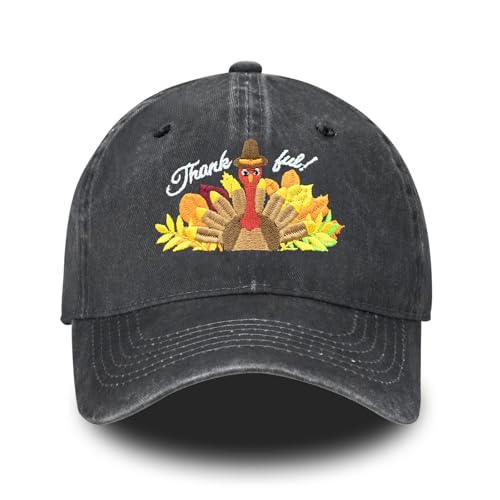 Embroidered Baseball Cap for Women Men Vintage Adjustable Washed Distressed Denim Baseball Hat