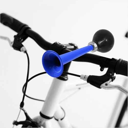 Bike Horn for Adults Classic Horn Metal Squeeze Clown Horn, Fits All Bicycle Handle Bar, Loud Sounds