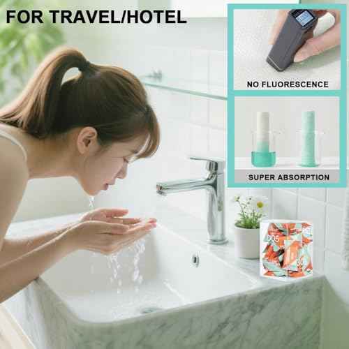 Disposable Compressed Towels for Travel, 30Packs Portable Face Towel Tablets Reusable Thicker Absorbent Wash Cloth for Travel Camping Hiking
