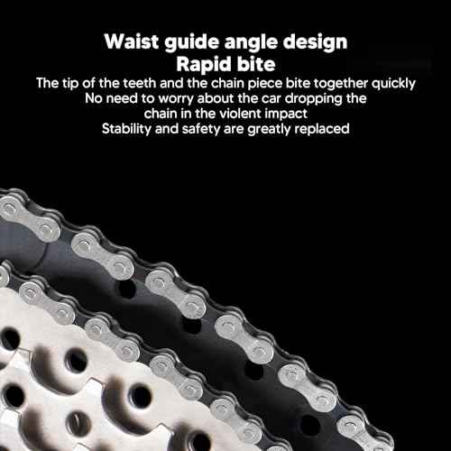 Single/6/7/8 Speed Bike Chain, 1/2 x 3/32 Inch, 116 Links, Mountain & Road Cycling Chain (6/7/8 Speed, 1 Set)