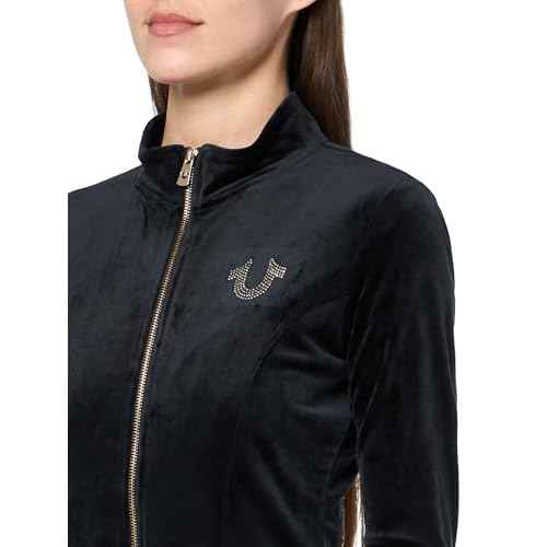 True Religion TR Velour Tracksuit Jacket for Women