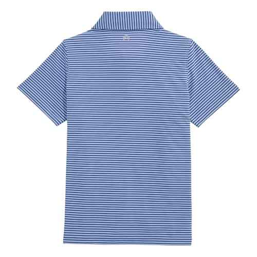 vineyard vines Boys Boys' Bradley Stripe Sankaty Performance Polo