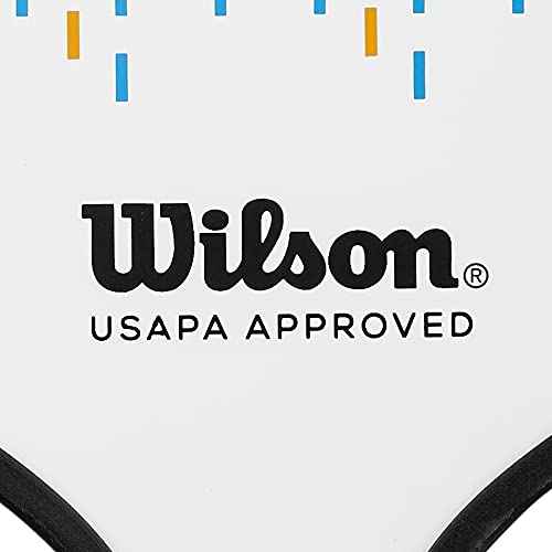 WILSON Sporting Goods Profile Team Pickleball Paddle - White/Multi
