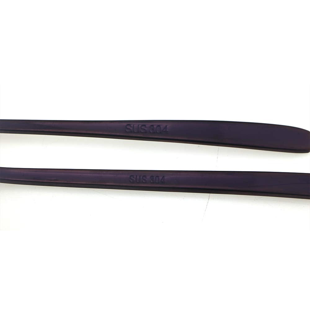 JASHII Mirror Polished Purple 30-Piece SUS304 Stainless Steel Flatware Set