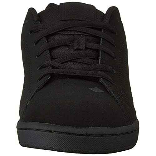 DC mens Net Skate Shoe, Black/Black/Black, 13 US