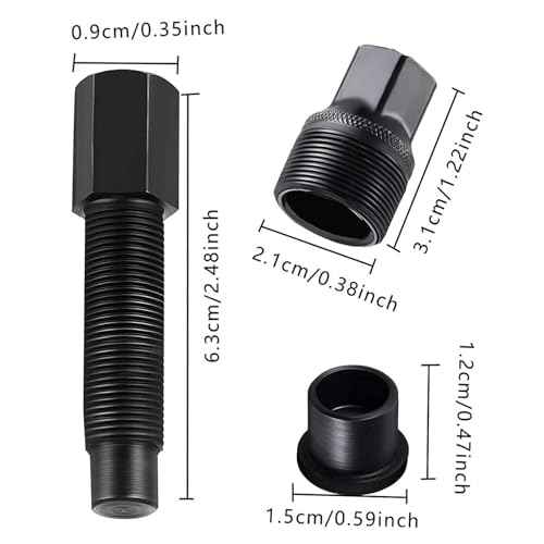 Crank Puller, Bike Crank Removal Tool, Bicycle Repair and Maintenance Disassembler, Suitable for Road Bikes, Mountain Bikes, Folding Bikes, Etc