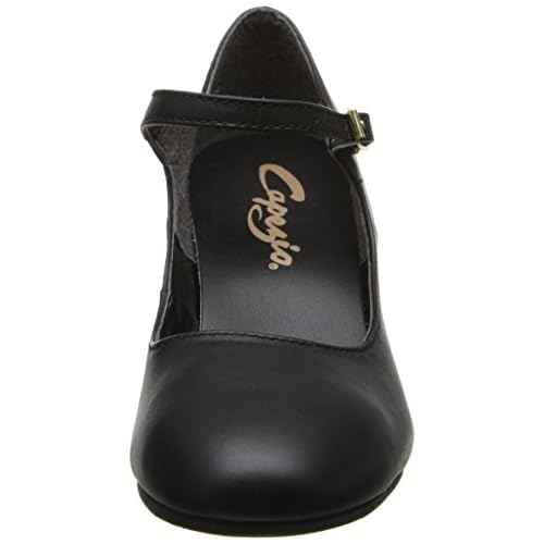 Capezio Manhattan Character Shoe, Black, 4 M