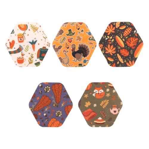 25pcs Sensor Covers for Libre 2/3, Waterproof Thanksgiving Sensor Stickers CGM Over Patches Compatible with Libre 2/3