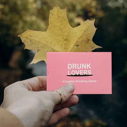 Drunk Lovers - Couples Games Couples Card Game for Date Night, 54 Game Cards, Romantic Valentines, Card Game for Couple