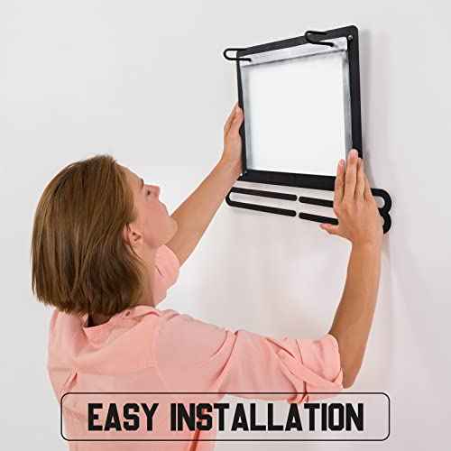 Moxweyeni Race Medal and Bib Display Medal Hanger Running Bib Holder Wall Mounted Hanging Rack Stands Gifts for Runners