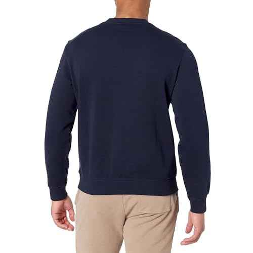 HUGO Men's Tonal Center Logo Pullover Sweatshirt