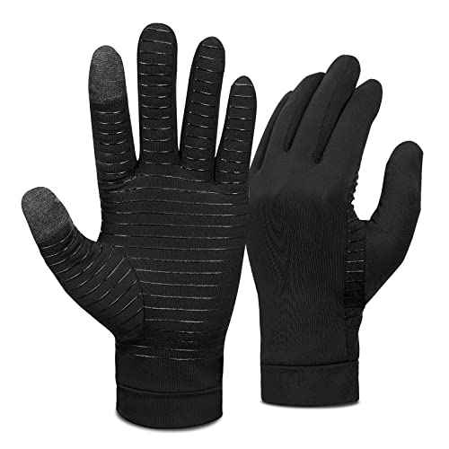 JADE KIT Copper Arthritis Gloves - Full Hand Compression Gloves for Hands and Fingers Rehabilitation