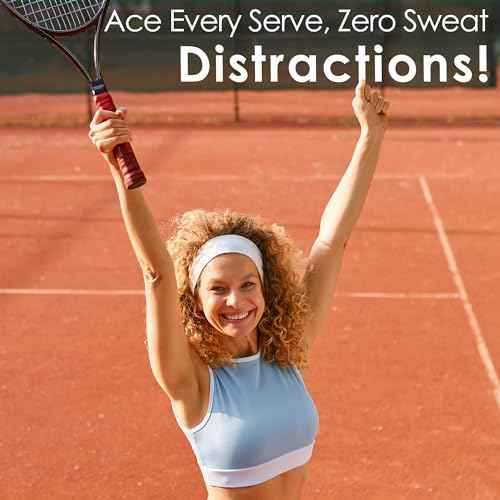 Headbands for Women - 12Pcs Non-Slip Cotton Cloth Headbands for Women's Hair Accessories,Fashion Sports Hair Bands & Ties,Soft Fabric for Yoga,Running,Workout