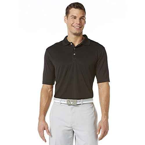 Callaway Men's Short Sleeve Core Performance Golf Polo Shirt with Sun Protection