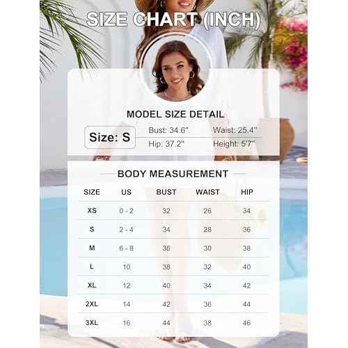 Blooming Jelly Womens Swimsuit Coverup Button Down Bathing Suit Cover Up Tie Swim Beach Cover Ups