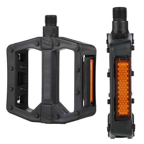 Bike Pedals 9/16" Lightweight Non-Slip Bicycle Platform Pedals - Fits Most Adult Bikes & Mountain Bikes &MTB, Durable and Slip-Resistant Design