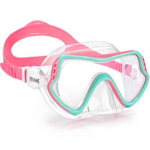 Kids Swim Goggles With Nose Cover for Youth 8-15 Anti-fog HD Vision Pool Glasses Water Swimming Goggles