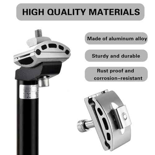Bike Seat Clamp Bicycle Mountain Bike Spare Parts Aluminium Alloy Bicycle Seat Clamp 1 Pack