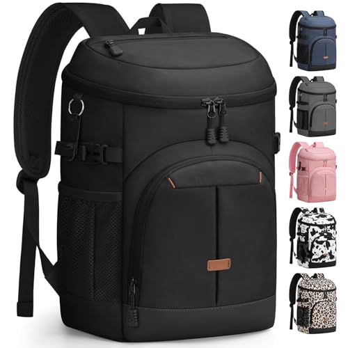 Cooler Backpack for Men Women Insulated Waterproof Backpack Cooler Leak Proof Cooler Bag Lightweight Lunch Backpack for Camping Beach Travel Picnic