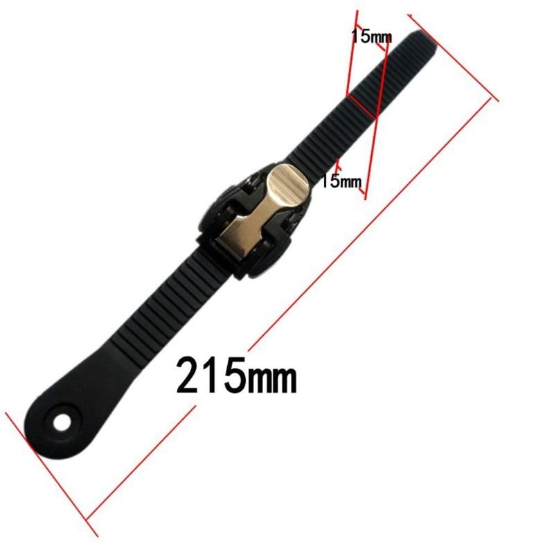 zaoalife 2 Set Replacement Inline Skate Strap,Snowboard Buckles Strap Skating Shoes Energy Strap Skate Strap Buckles Snowboard Binding Strap Parts Skiing Accessorie
