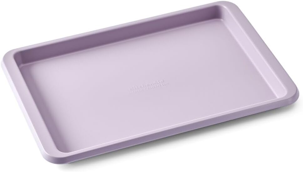 KitchenAid Nonstick Baking Sheet - 9 x 13-Inch Aluminized Steel | Dishwasher Safe, Wildflower Design